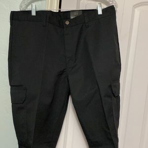 Dickies Black Cargo Pants New w Tags 36x32